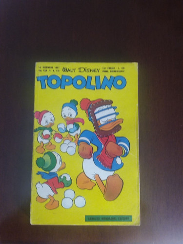 Topolino libretto 176 senza - libretto,