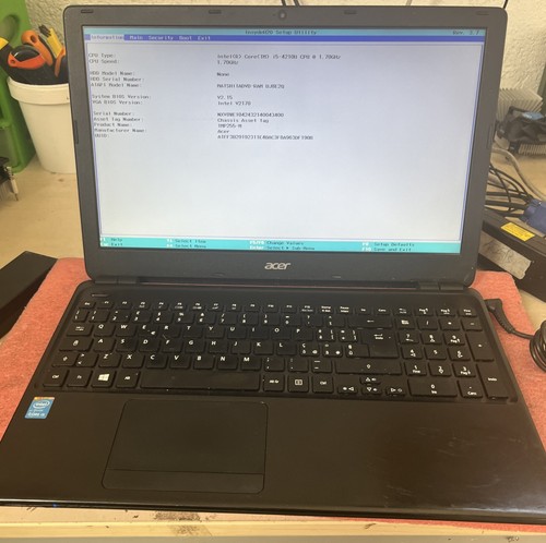 Acer tmp255 i5 - 15,6”, 4210u