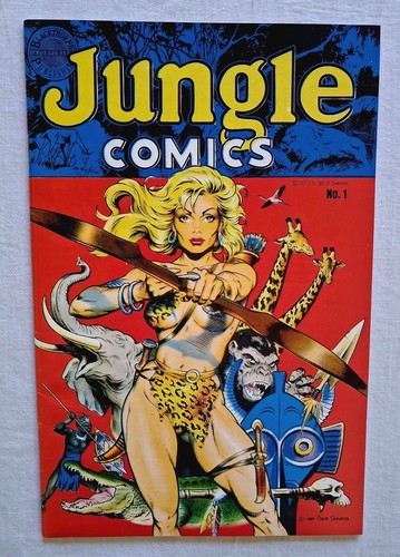Jungle comics copertina - jungle,