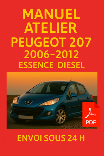 Manuel atelier peugeot - manuel, 207