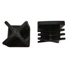 PUNTALE QUADRO ALETTATO mm 100