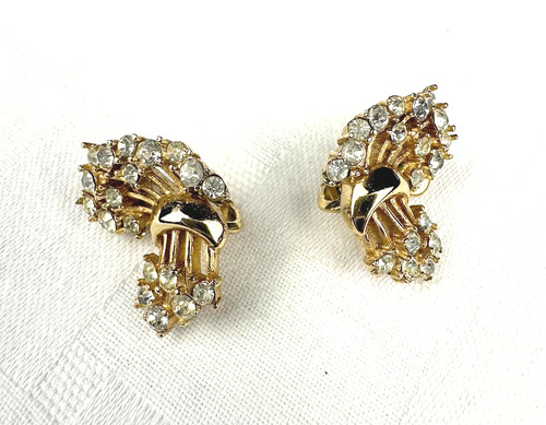 Orecchini vintage corona - orecchini,