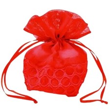 12 pz sacchetti organza