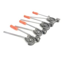 Set 4 pinza piegatubi curva