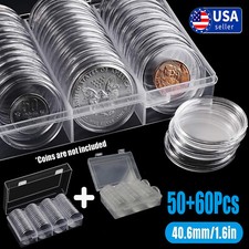 110 pezzi capsule portamonete