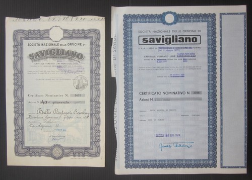 1953 società officine - 1953/74,
