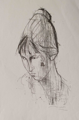 Hans theo richter ritratto - ritratto, di