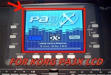 LCD per Korg PA3X PA3XPRO