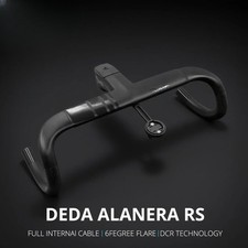 Instradamento cavi interno bicicletta manubrio integrato in carbonio con supporto computer