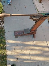 ANTICA TAPPATRICE IN LEGNO CON