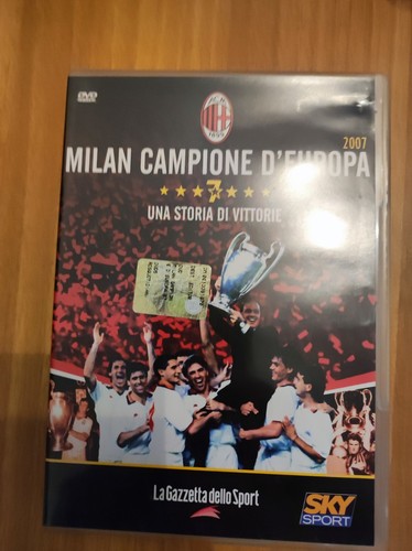 Dvd milan campione europa - milan, d’europa