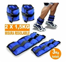 Pesi caviglie polsi 5kg - caviglie, 1,5kg