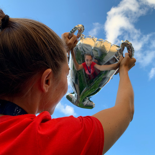 Trofeo palloncino gonfiabile