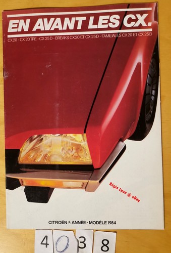 Citroen berline 20 tre - cx,