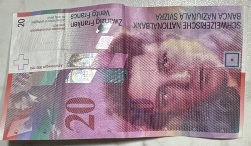 Banconota svizzera 20 - -,