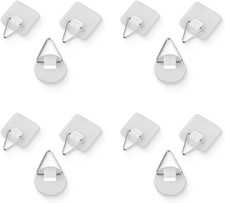 12 Pezzi Ganci Adesivi per