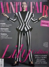 Lily Collins VANITY FAIR n.37 2024 italian magazine + VANITY FAIR JUNIOR