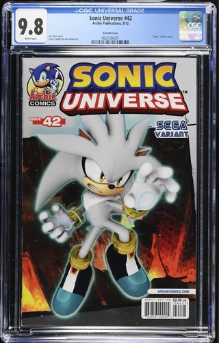 Sonic universe cgc 9 8 - sonic,