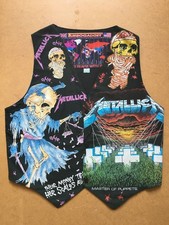 1990's Turbo Gadget Metallica Master of Puppets Graphic Vest Band Tee