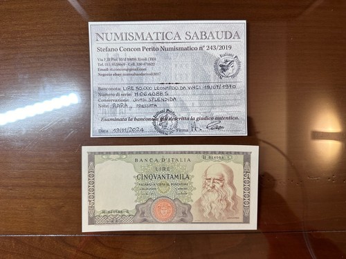 Banconota lire 50000 - lire,