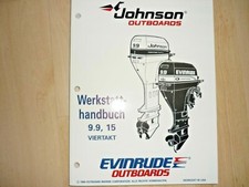Manuale officina Johnson fuoribordo motore barca Turbo Jet 90, 115 1994