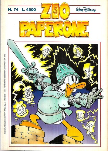 Zio paperone 74 - paperone, (prima