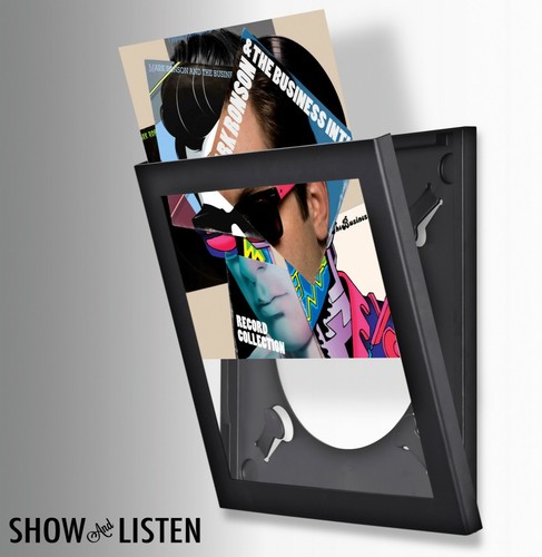 Vinyl record display frame - 12",