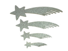 Stella Cometa Color Argento Cm