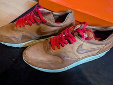 Nike Air Max 1 Premium (2006) Nocciola/Rosso 314251-221 UK 12