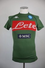 KAPPA NAPOLI  MAGLIA CALCIO UOMO XL T-SHIRT SOCCER JERSEY SPORT MANICA CORTA
