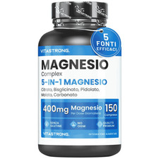 Vitastrong Magnesium Complex  Magnesio 5 in 1 150 cpr