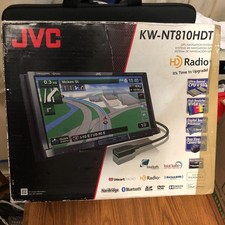 JVC 7" Schermo Bluetooth DVD Touch Screen Autoradio Ricevitore Dash KW-NT810HDT