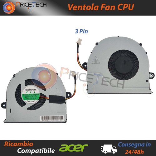 Ventola fan cpu acer - cpu, e5-551g