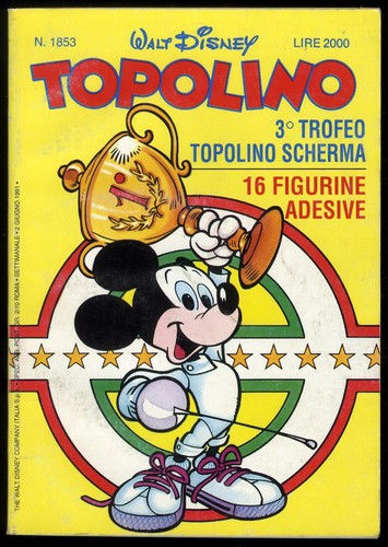 Topolino 1853 2 giugno - n°,