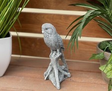 Statua in pietra parrocchetto