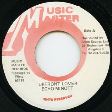 Echo minott upfront lover - minott,