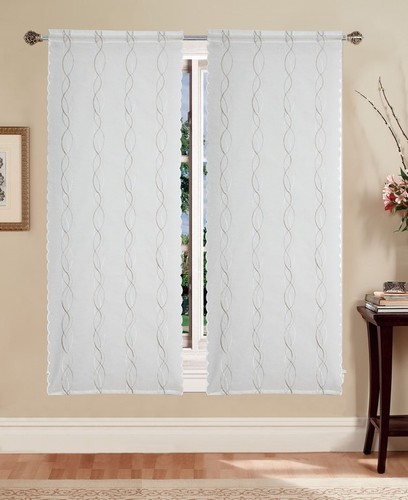 Tende moderne betty ricamate - moderne,