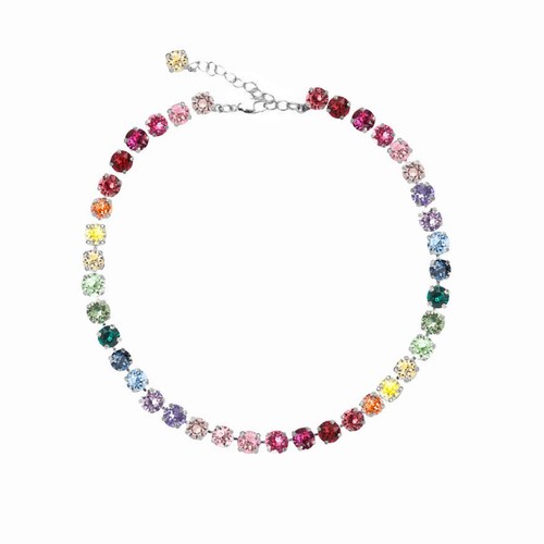Rodio collana tennis - collana,
