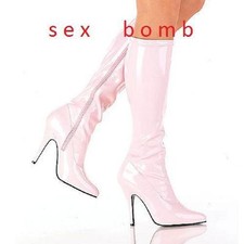 Sexy Boots Heel 13 Pink Baby
