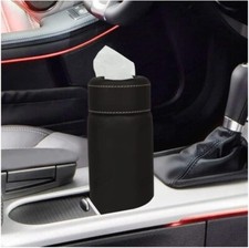 Cylinder Tissue Box PU Leather