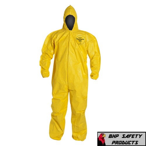 Tuta gialla dupont tychem - gialla,