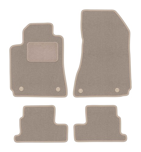 Tappetini velluto beige - tappetini, in