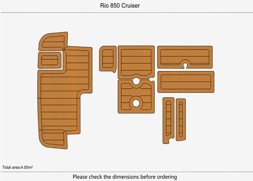 Pavimento barca rio 850 - rio,