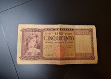 Banconota 500 lire 1947/1948