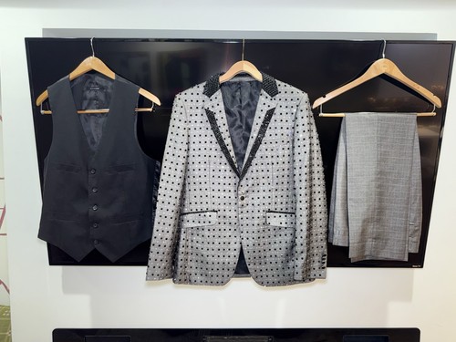 Zara set tuta uomo strass - set,