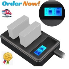 Caricabatterie fotocamera LCD