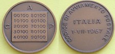 MEDAGLIA GETTONE TOKEN -