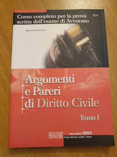 Argomenti pareri diritto - di,