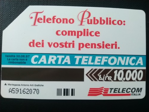 Scheda telefonica collezione - telefonica,