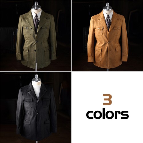 Giacca caccia uomo stile - da,